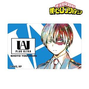 My Hero Academia Shoto Todoroki Ani-Art Vol.4 Card Sticker (Anime Toy)