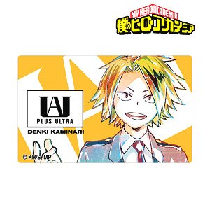 My Hero Academia Denki Kaminari Ani-Art Vol.4 Card Sticker (Anime Toy)