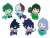 My Hero Academia Rubber Mascot Collection 2 - Eraser and Pencil - A Box (Set of 6) (Anime Toy) Item picture1
