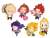 My Hero Academia Rubber Mascot Collection 2 - Eraser and Pencil - B Box (Set of 6) (Anime Toy) Item picture1