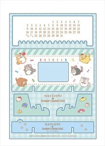 松犬×サンリオキャラクターズ アクリル万年カレンダー (キャラクターグッズ)