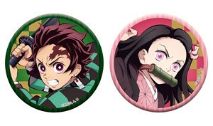 [Demon Slayer: Kimetsu no Yaiba] Can Badge Set A (Anime Toy)