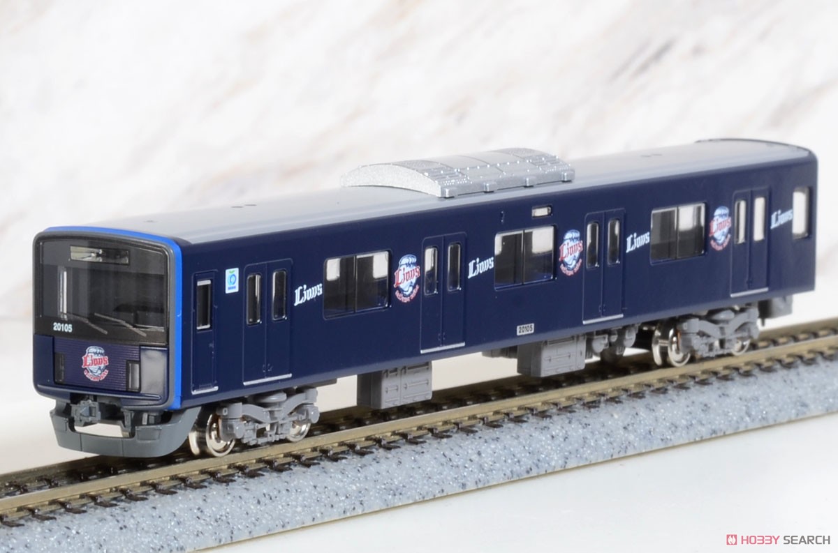 西武 20000系 (20105編成・L-train) 10両編成セット (動力付き) (10両セット) (塗装済み完成品) (鉄道模型) 商品画像4