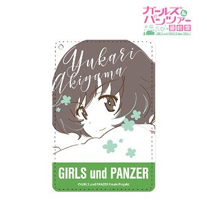 Girls und Panzer das Finale Yukari Akiyama Lette-graph 1 Pocket Pass Case (Anime Toy)