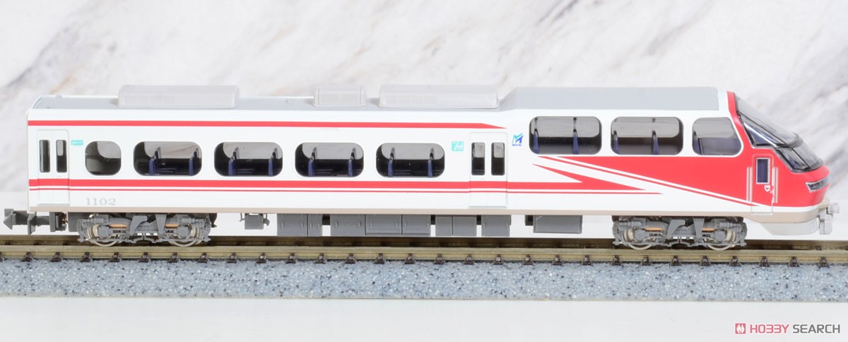 Meitetsu Series 1000 Panorama Super (All Special Car) Standard Four Car Formation Set (w/Motor) (Basic 4-Car Set) (Pre-colored Completed) (Model Train) Item picture7