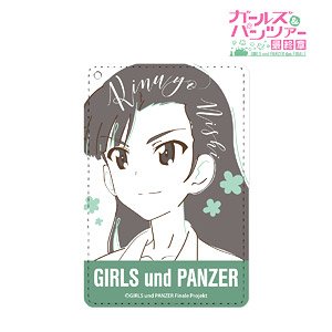 Girls und Panzer das Finale Kinuyo Nishi Lette-graph 1 Pocket Pass Case (Anime Toy)