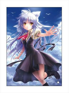 Angel Beats! Mini Acrylic Art Tenshi-chan Maji [Air]! Ver. (Anime Toy)