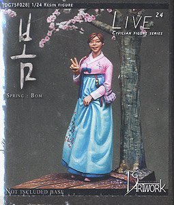 Live 24, Civilian Figure Sereis - Spring:Bom (Plastic model)