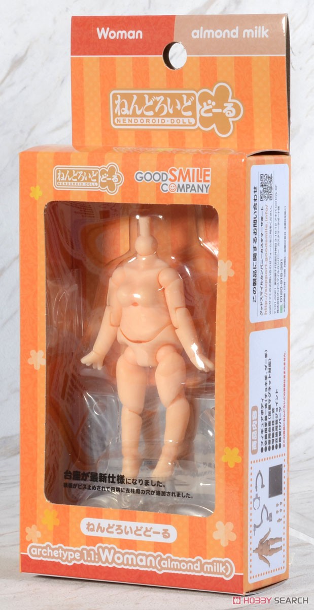 ねんどろいどどーる archetype 1.1：Woman (almond milk) (フィギュア) パッケージ1
