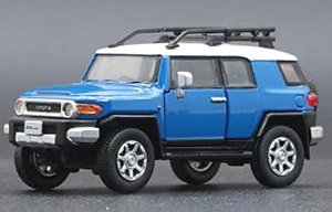 トヨタ FJ クルーザー 2015 ブルー (RHD) (ミニカー)