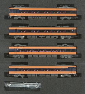Kintetsu Series 12200 (Thank You Snack Car) Four Car Formation Set (w/Motor) (4-Car Set) (Pre-colored Completed) (Model Train)