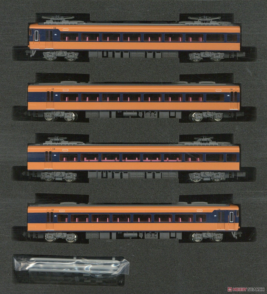 近鉄 12200系 (ありがとうスナックカー) 4輛編成セット (動力付き) (4両セット) (塗装済み完成品) (鉄道模型) 商品画像1