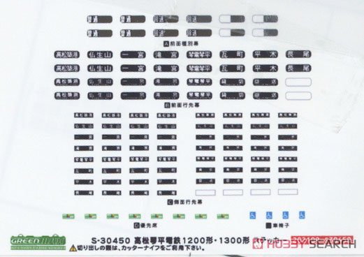 高松琴平電気鉄道 1200形 (長尾線) 2両編成セット (動力付き) (2両セット) (塗装済み完成品) (鉄道模型) 中身1