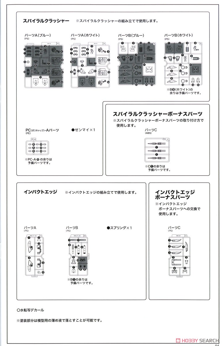 フレームアームズ・ガール アーキテクト ニパ子 Ver. (プラモデル) 設計図15