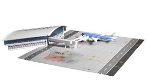 Tiny City Ps6 香港空港 ターミナルビル 搭乗口 (完成品飛行機)