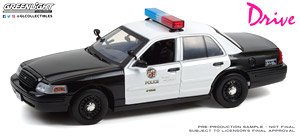 Drive (2011) - 2001 Ford Crown Victoria Police Interceptor - (LAPD) (ミニカー)