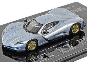 ASPARK OWL (2020) ブルーイッシュシルバーメタリック (ミニカー)