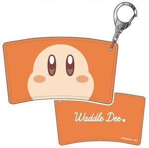 Cafe Sleeve Key Ring Kirby`s Dream Land 02 Waddle Dee CSK (Anime Toy)
