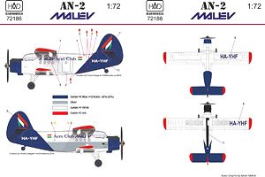 An-2 Malev (Decal)