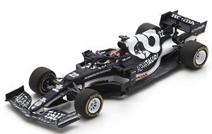 AlphaTauri AT02 No.22 Scuderia AlphaTauri 9th Bahrain GP 2021 Yuki Tsunoda (Diecast Car)