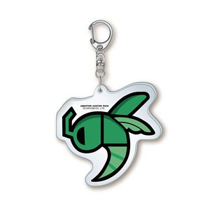 [Monster Hunter Rise] Acrylic Push Key Ring Wirebug (Anime Toy)