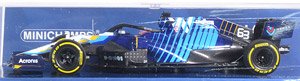 ウィリアムズ レーシング メルセデス FW43B ジョージ・ラッセル バーレーンGP2021 (ミニカー)