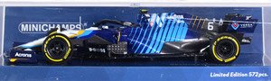 ウィリアムズ レーシング メルセデス FW43B ニコラス・ラティフィ バーレーンGP2021 (ミニカー)