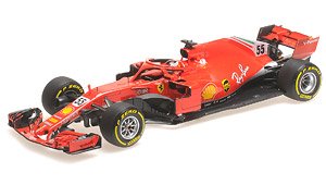 フェラーリ SF71H カルロス・サインツJr. フィオラノ 1月テスト 2021 (ミニカー)