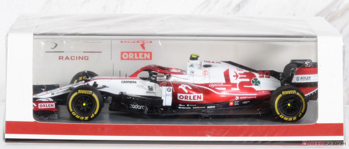 Alfa Romeo Racing ORLEN C41 #99 Alfa Romeo Sauber F1 Team Bahrain GP 2021 Antonio Giovinazzi (ミニカー) パッケージ1