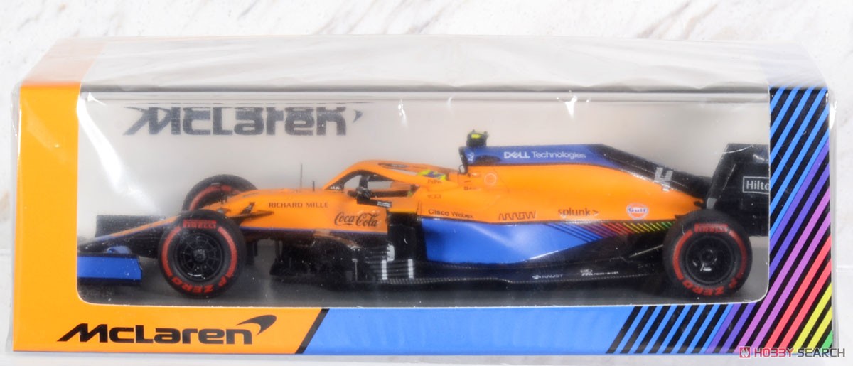 McLaren MCL35M No.4 McLaren 3rd Emilia Romagna GP 2021 Lando Norris (ミニカー) パッケージ1