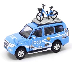 Tiny City No.128 三菱パジェロ Loco Bike (ミニカー)