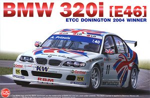 1/24 レーシングシリーズ BMW 320i E46 2004 ETCC ドニントン ウィナー (プラモデル)