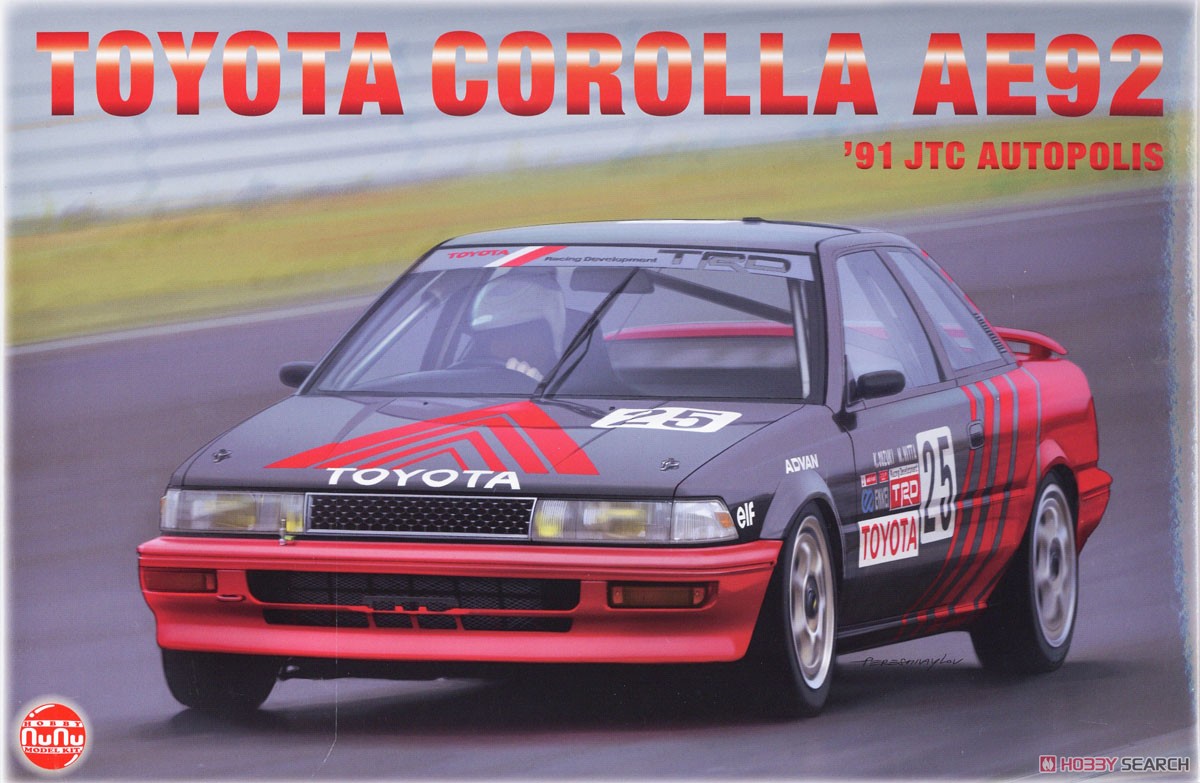 1/24 Racing Series Toyota Corolla Levin AE92 Gr.A 1991 Autopolis International Racing Course (Model Car) Package1