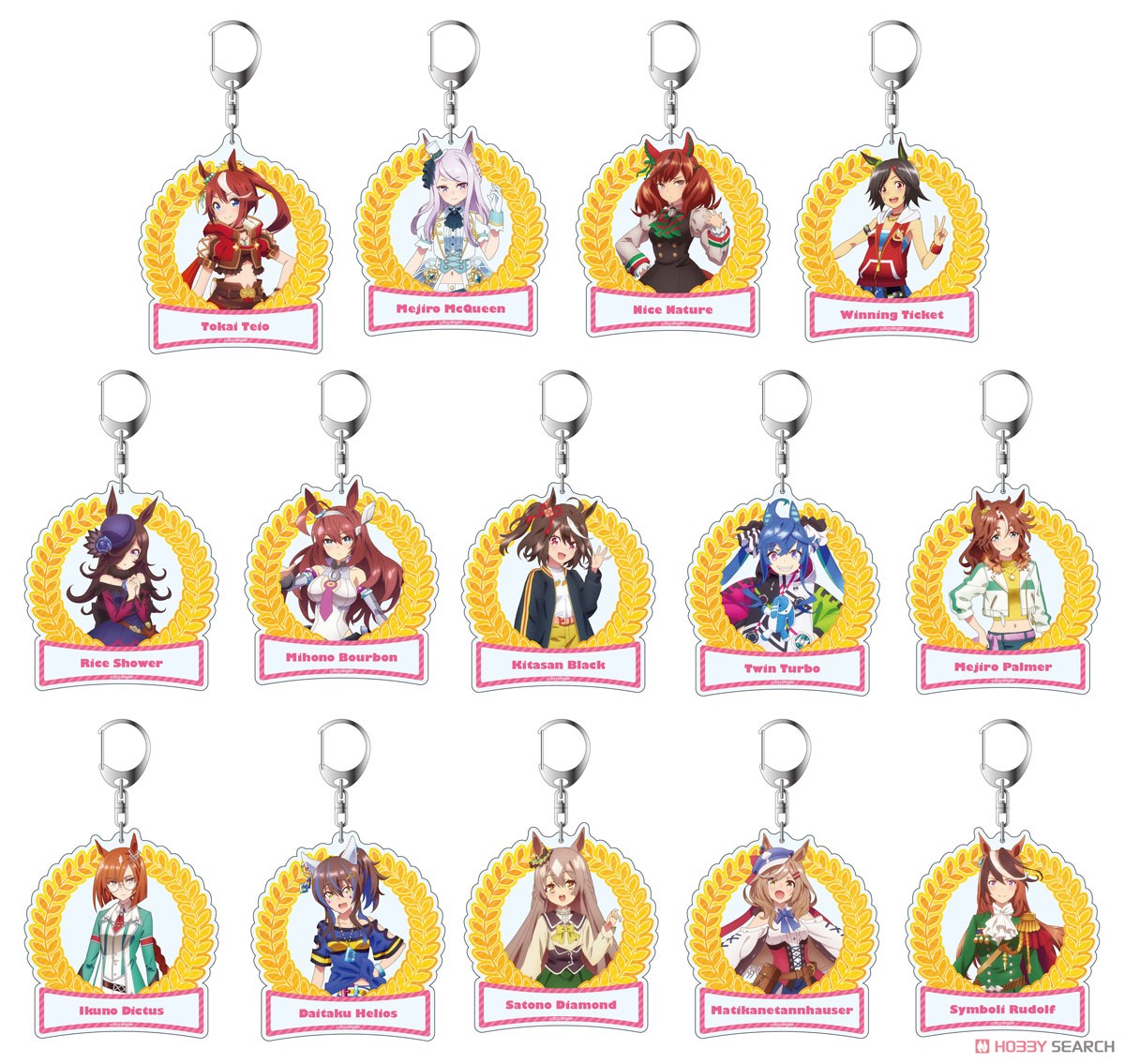 Uma Musume Pretty Derby Season 2 Big Key Ring Mihono Bourbon (Anime Toy) Other picture1