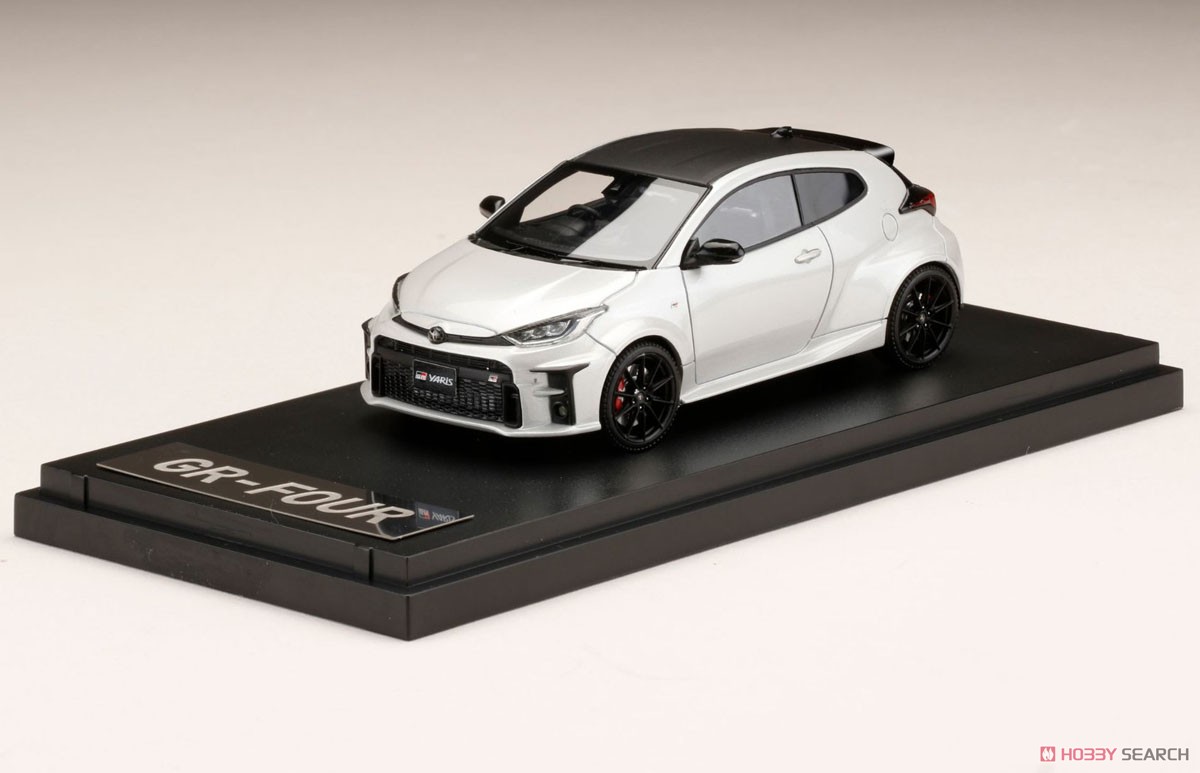Toyota GR YARIS RZ `High-performance` プラチナホワイトパールマイカ (ミニカー) その他の画像1