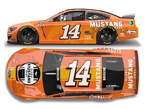 `チェイス・ブリスコー` #14 グローバル・マスタング・ウィーク フォード マスタング NASCAR 2021 (ミニカー)