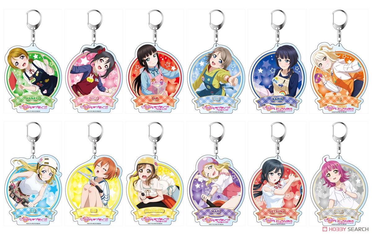 Love Live! School Idol Festival All Stars Big Key Ring Karin Asaka Toy Store Panic Ver. (Anime Toy) Other picture1
