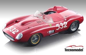Ferrari 335 S Mille Miglia 1957 #532 2nd Wolfgang von Trips (Diecast Car)