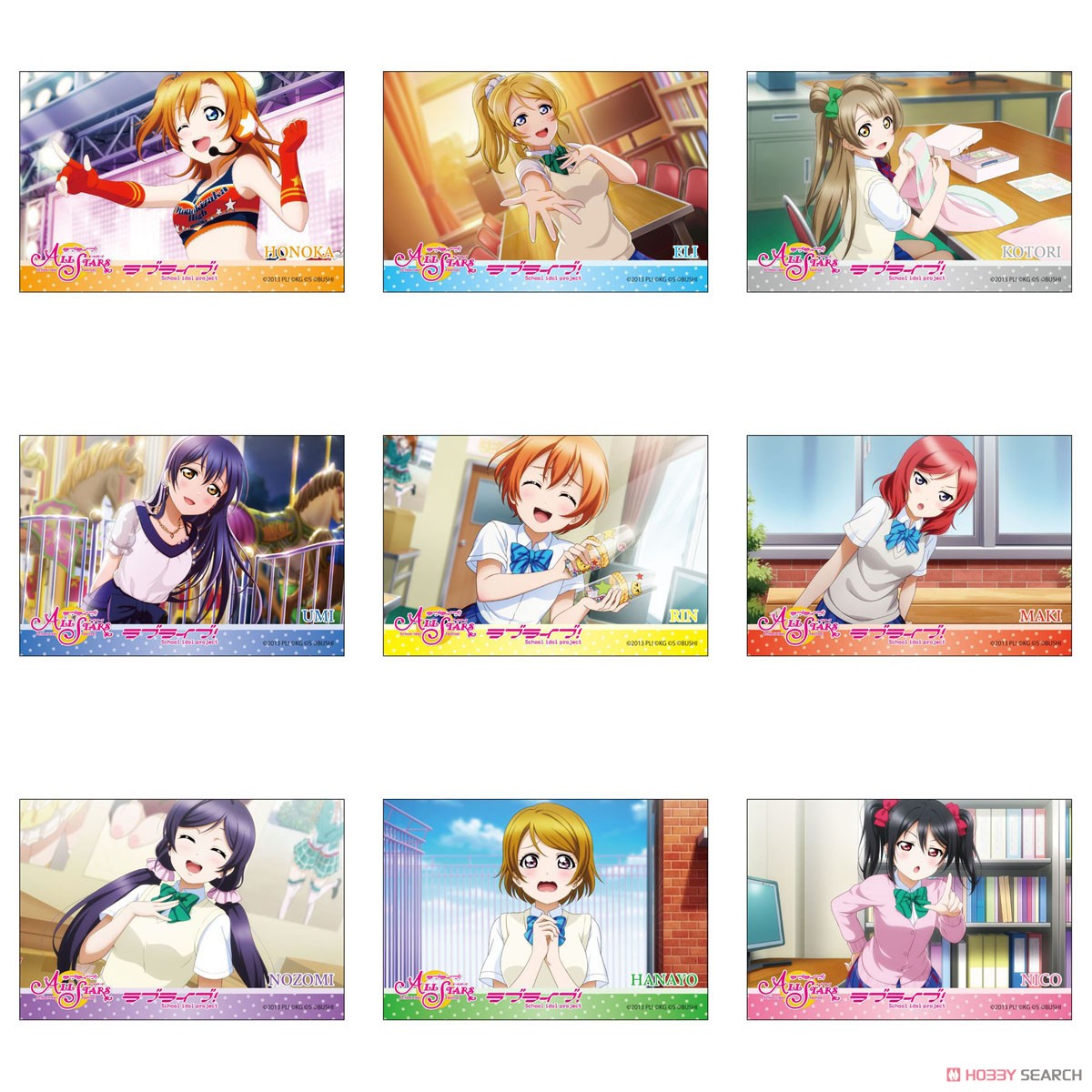 Love Live! School Idol Festival All Stars Square Can Badge muse Story Vol.2 (Set of 9) (Anime Toy) Item picture1