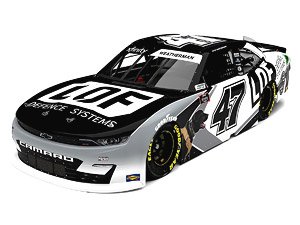 `カイル・ウェザーマン` MHR #47 LOFディフェンスシステムズ シボレー カマロ NASCAR Xfinityシリーズ 2021 (ミニカー)