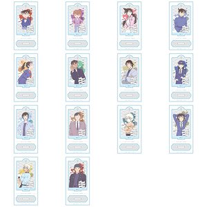 Detective Conan Acrylic Stand Clear Color Ver. (Set of 14) (Anime Toy)