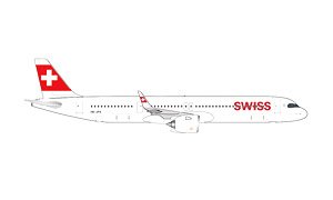 A321neo Swiss International Airlines HB-JPA `Stoos` (Pre-built Aircraft)