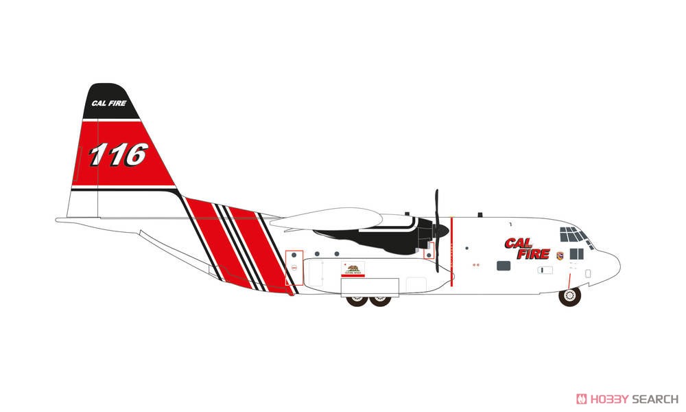 C-130H CAL (カリフォルニア州森林保護防火局) 116 (完成品飛行機) その他の画像1