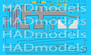 S-3A ヴァイキング データーステンシル (デカール)