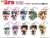 Toys Works Collection Detective Conan Niitengo Acrylic Key Ring Collection Pirates Ver. (Set of 10) (Anime Toy) Item picture1