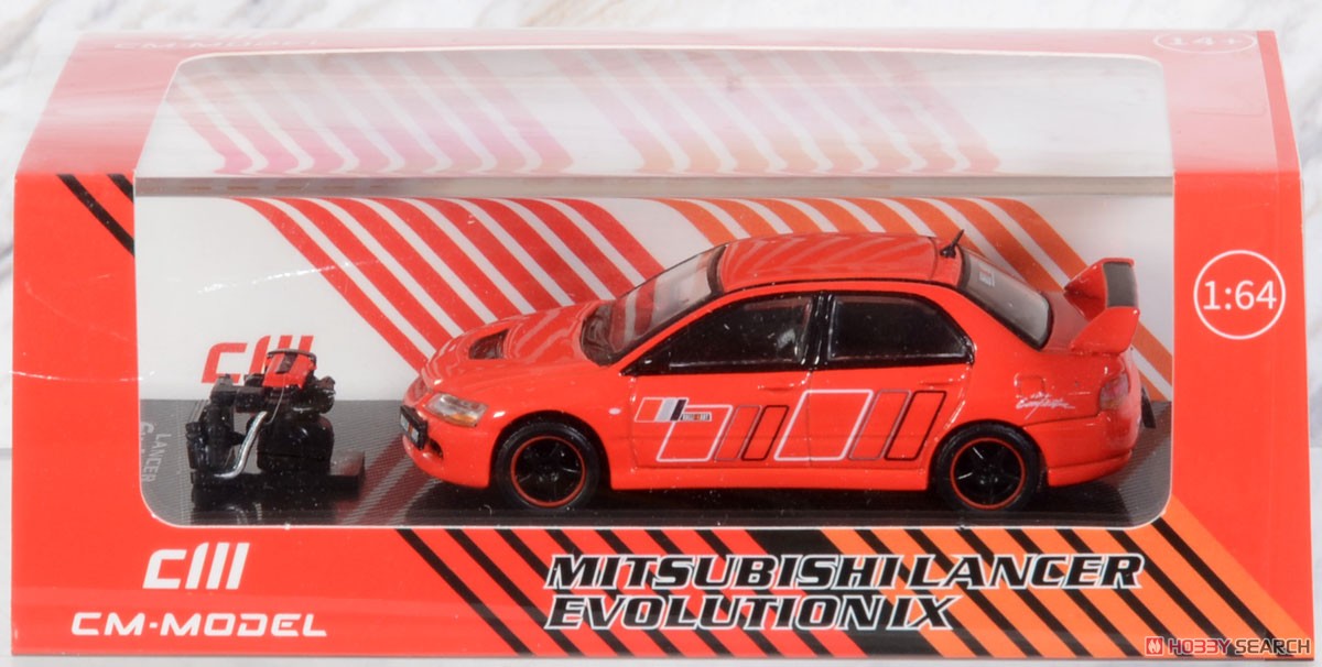 Lancer Evolution IX Ralliart Red (Diecast Car) Package2