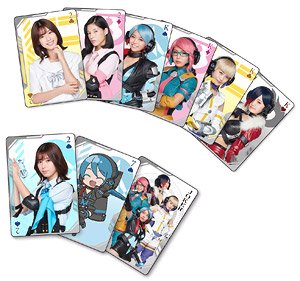 Girl Gun Fight Playing Cards (Anime Toy)