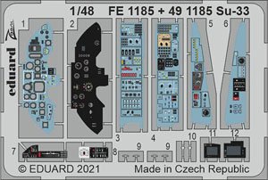 Su-33 ズームエッチングパーツ (ミニベース用) (プラモデル)