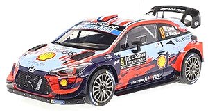 Hyundai i20 Coupe WRC 2020 Rally Monte Carlo #9 S.Loeb / D.Elena (Diecast Car)