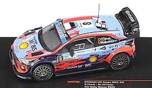 Hyundai i20 Coupe WRC 2020 ACI Monza Rally 2nd #8 O.Tanak / M.Jarveoja (Diecast Car)